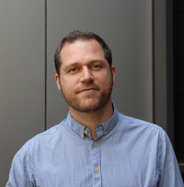 A photograph of Olivier Krischer