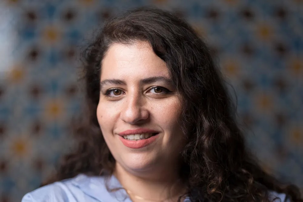 A photograph of Reem Fadda