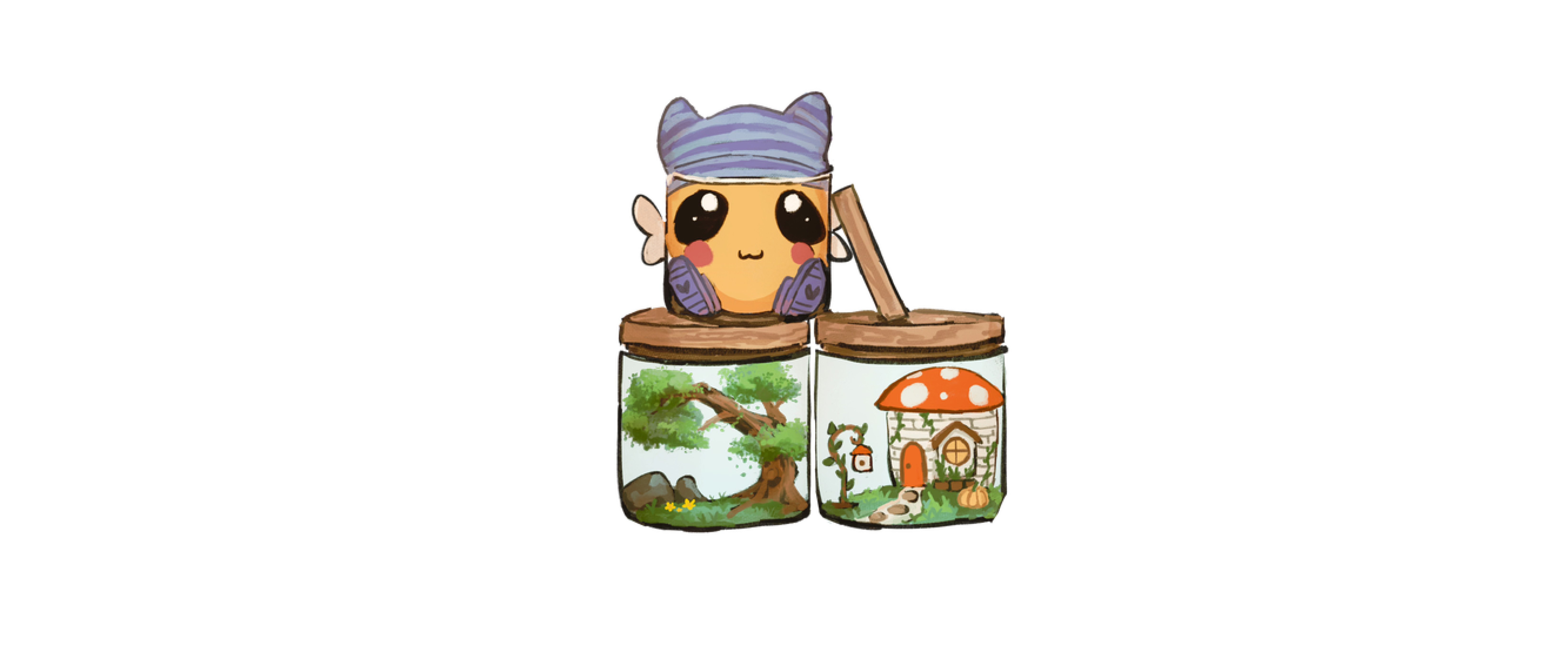 " "