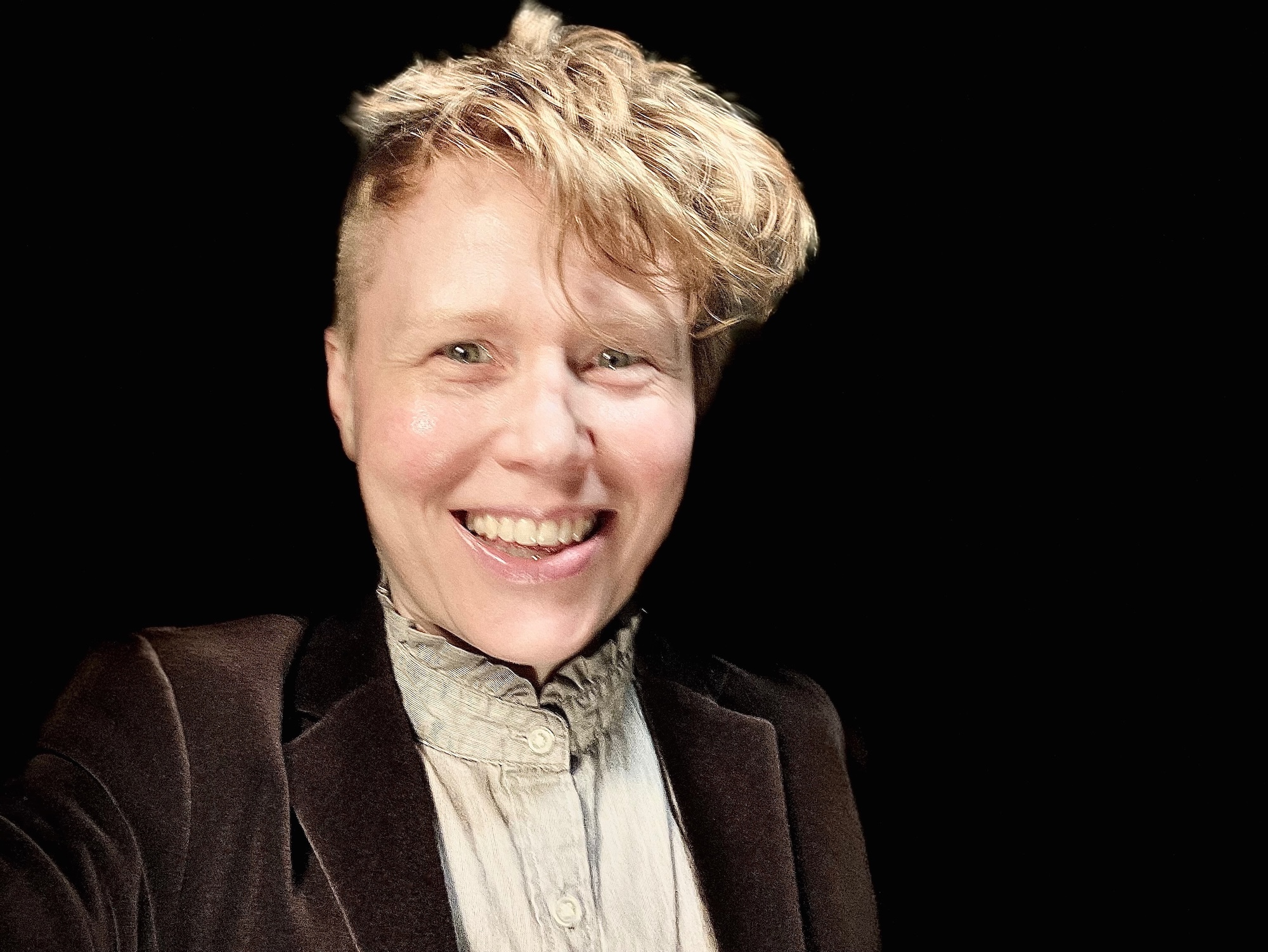 A photograph of Kiki Loveday