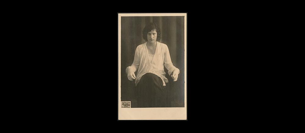 An early photo of a trans woman.